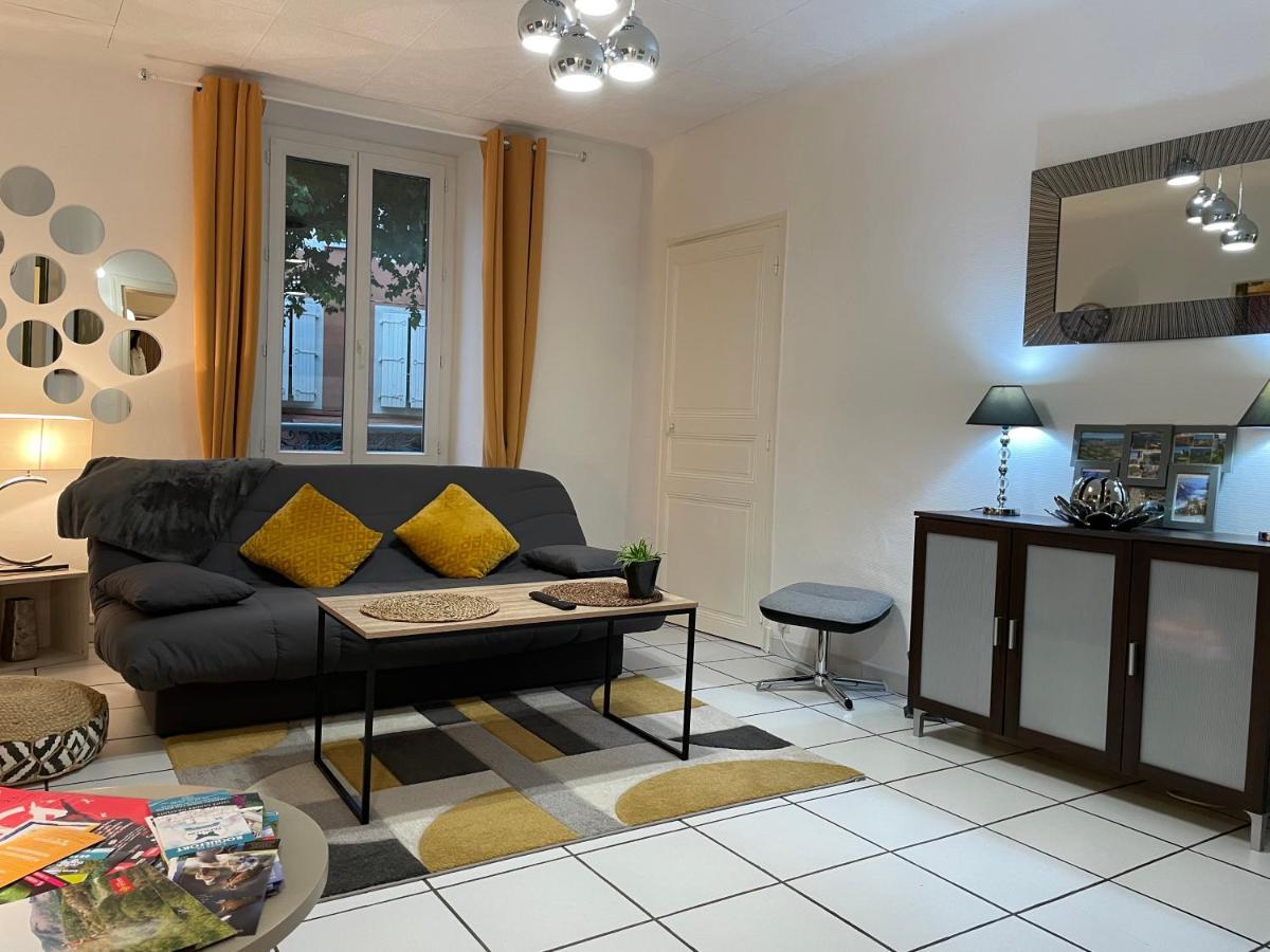 Ferienwohnung T2 Plein Centre Au 1Er Etage Avec Parking Prive Millau Exterior foto